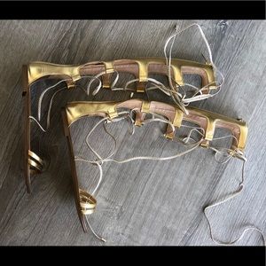 ALDO Gladiator Sandals in Gold